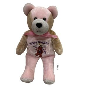 Holy Bears Celebration Series Birthday Girl Holy Bear Pink Plush Bible Vintage